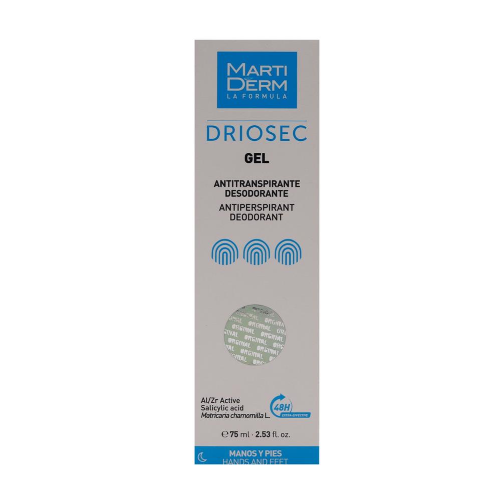Back Image for Martiderm Driosec Gel For Hands & Feet 75ml