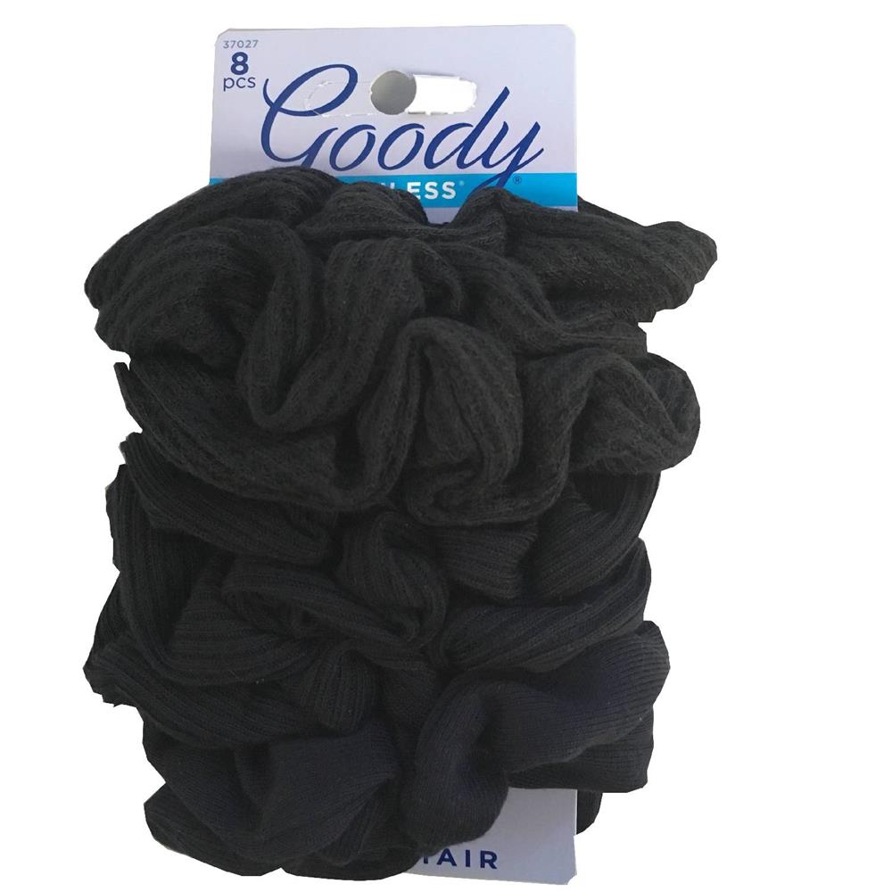 Back Image for Goody Scrunchie Black 8's