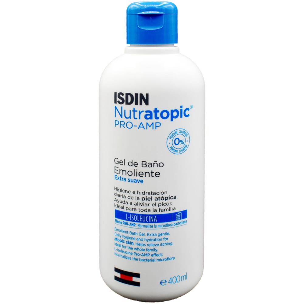 Back Image for Isdin Nutratopic Pro-Amp Emollient Gel 400ml
