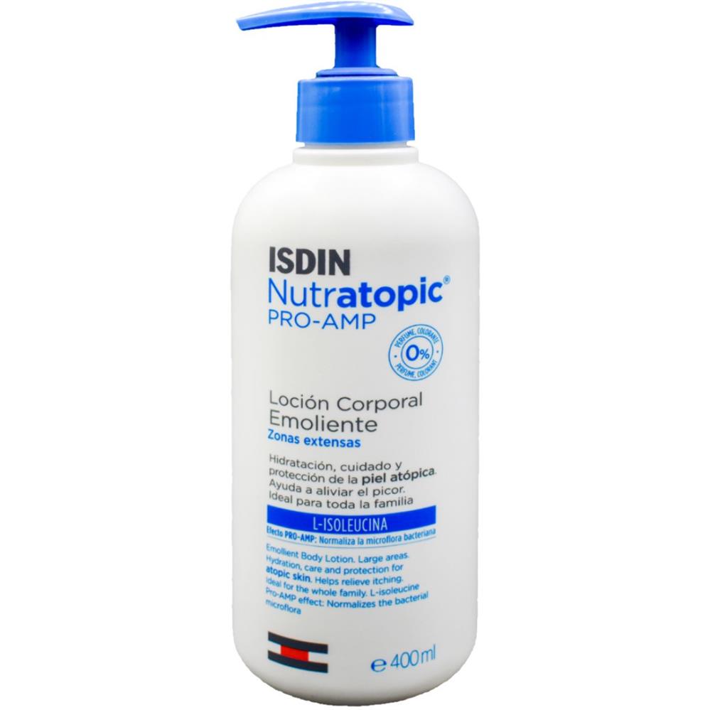 Back Image for Isdin Nutratopic Pro-Amp Emollient Lotion 400ml