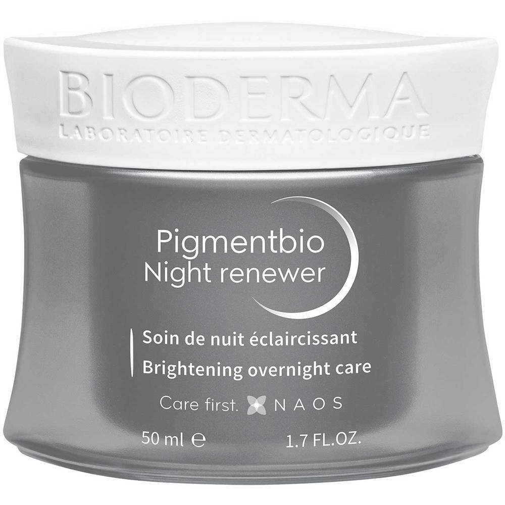 Bioderma Pigmentbio Night Renewer Brightening Overnight Skin Cream For Hyperpigmentation 50ml