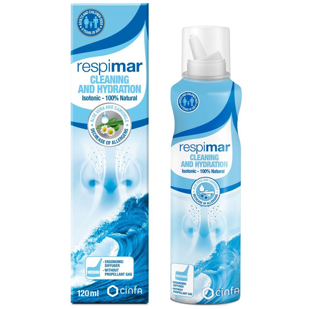 Respimar Cleaning & Hydration Medium Spray 120ml