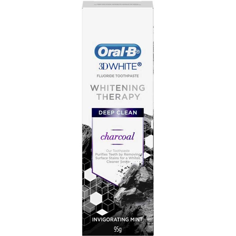 Crest 3D Teeth Whitening Therapy, Charcoal Toothpaste 75ml