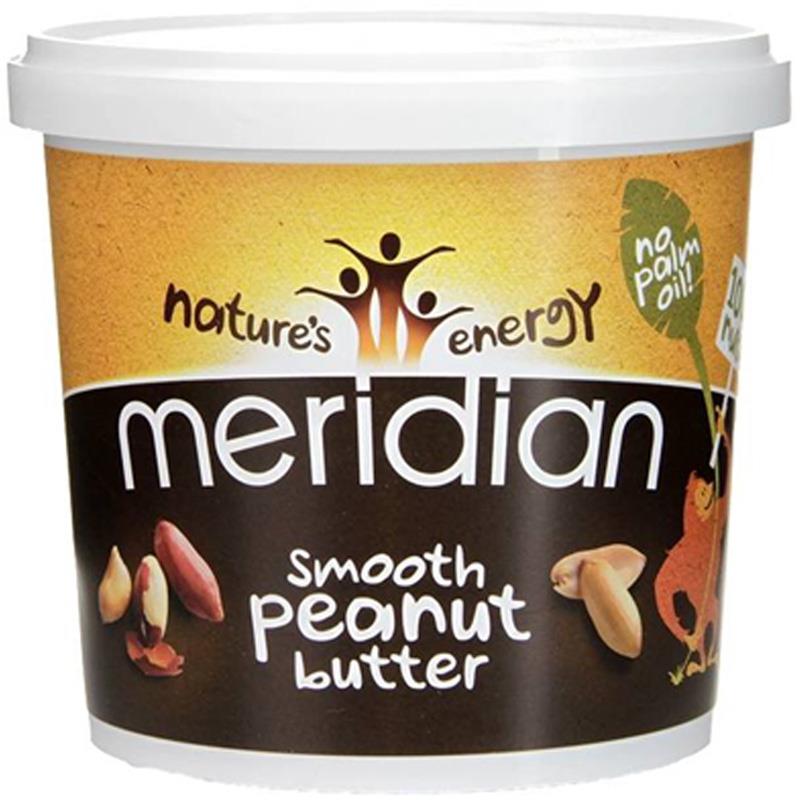 Product Image for Holland & Barrett Meridian Natural Smooth Peanut Butter 1kg