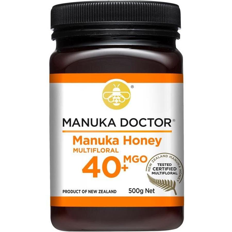 Manuka Doctor مانوكا دكتور عسل مانوكا متعدد الأزهار MGO 40+ 500 جم