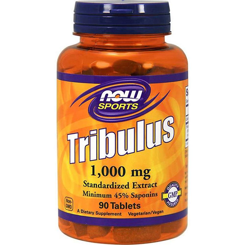 Now Sports 1000mg, Double Strength Tribulus Dietary Supplement Tablets For Men, Pack of 90's