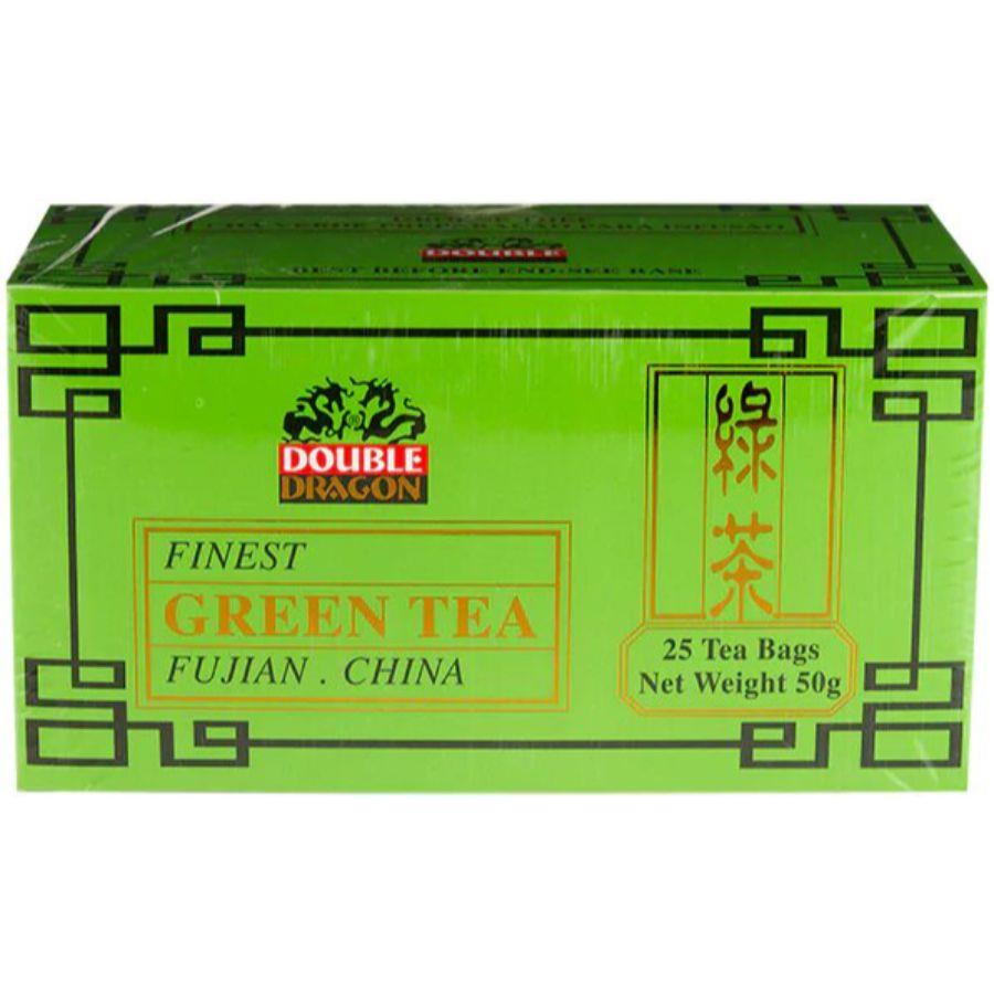 Double Dragon Green Tea 25 Tea Bags