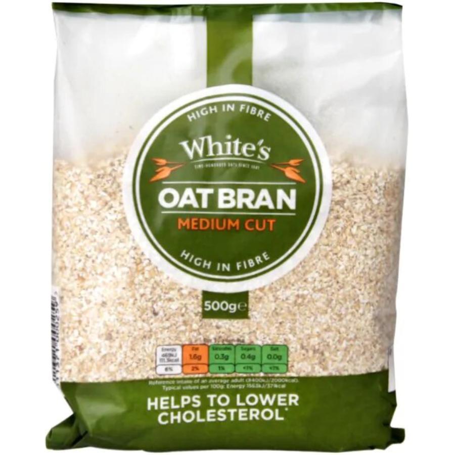 Product Image for Whites Oat Bran Medium 500g