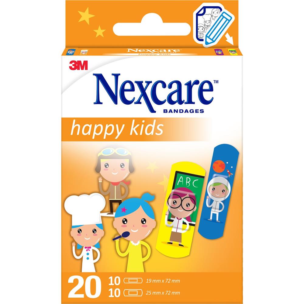 Nexcare Professional Kids Bandage 20's