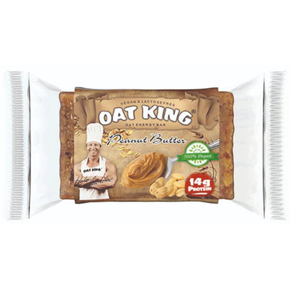 شوفان كينج إنيرجي بار زبدة الفول السوداني 95 جرامKing Energy