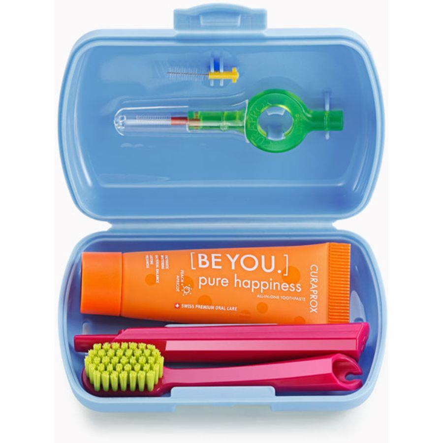 كيورابروكس Curaprox مجموعة للسفر