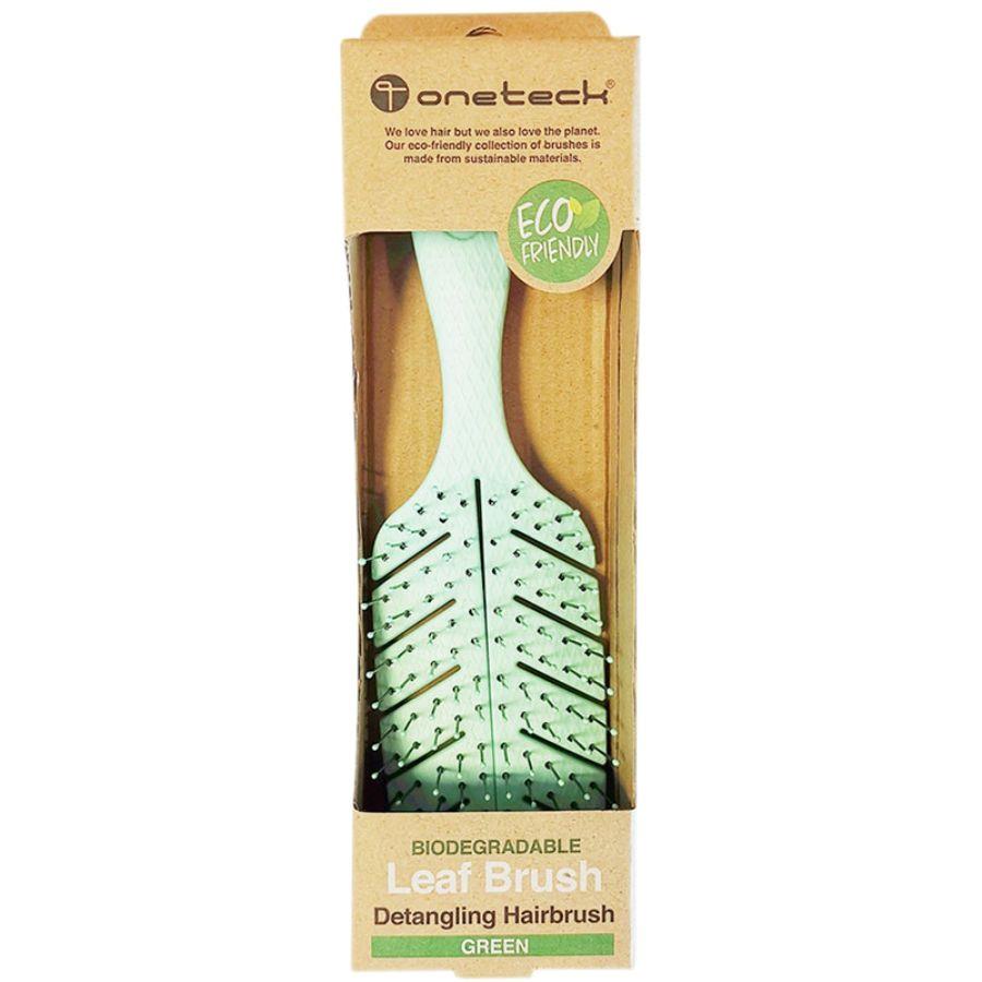 Back Image for Onetech Hair Brush Green