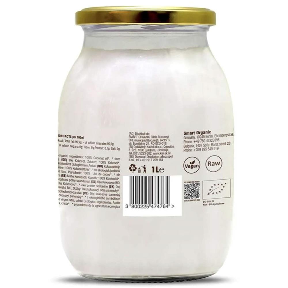 Back Image for Dragon Superfoods Coconut Oil 1000ml